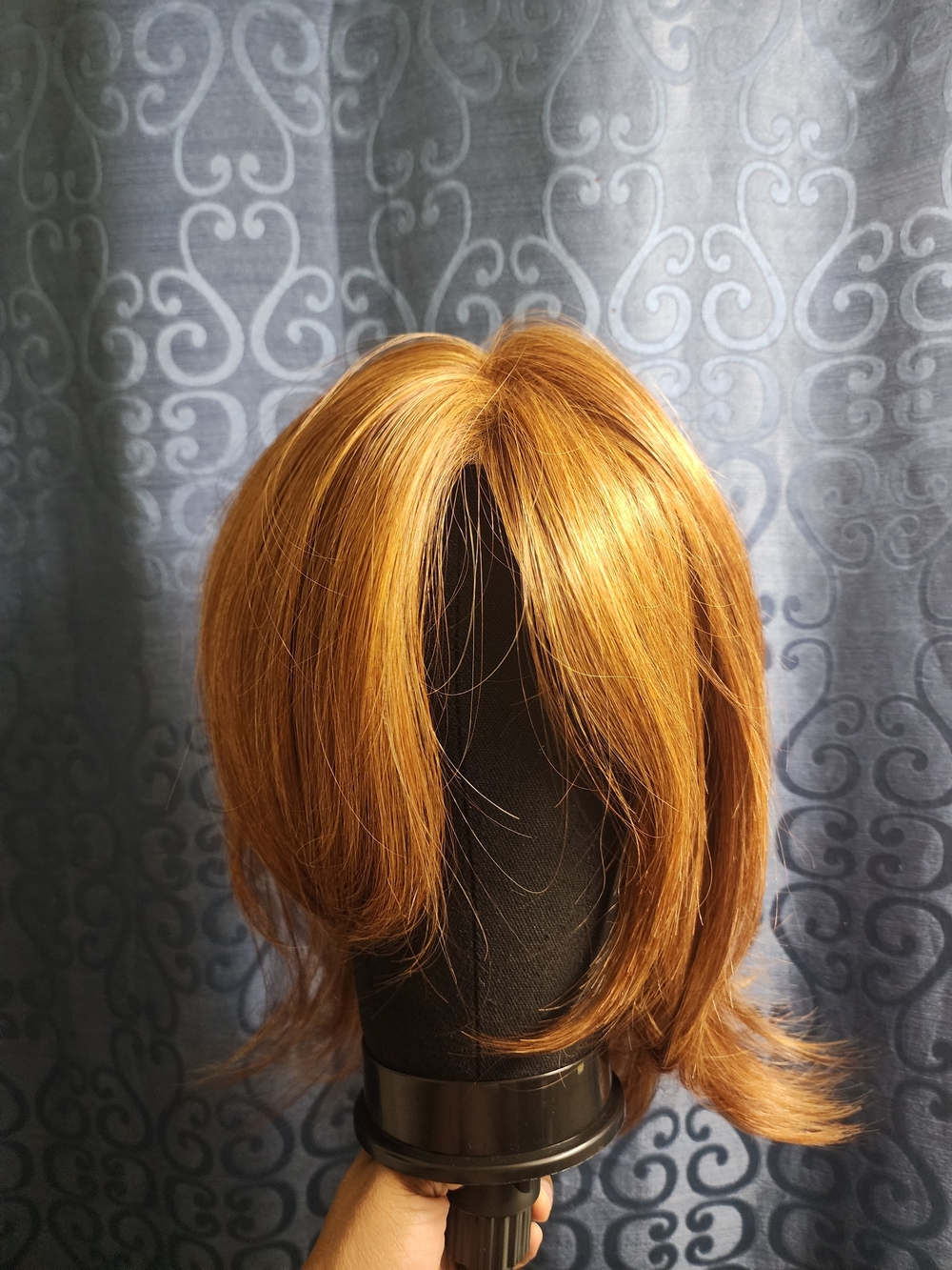 Women’s Short Layered Wig in Auburn - Picture 2 of 10